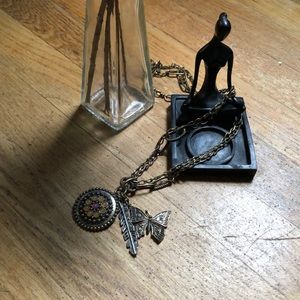 Lucky Brand charm necklace